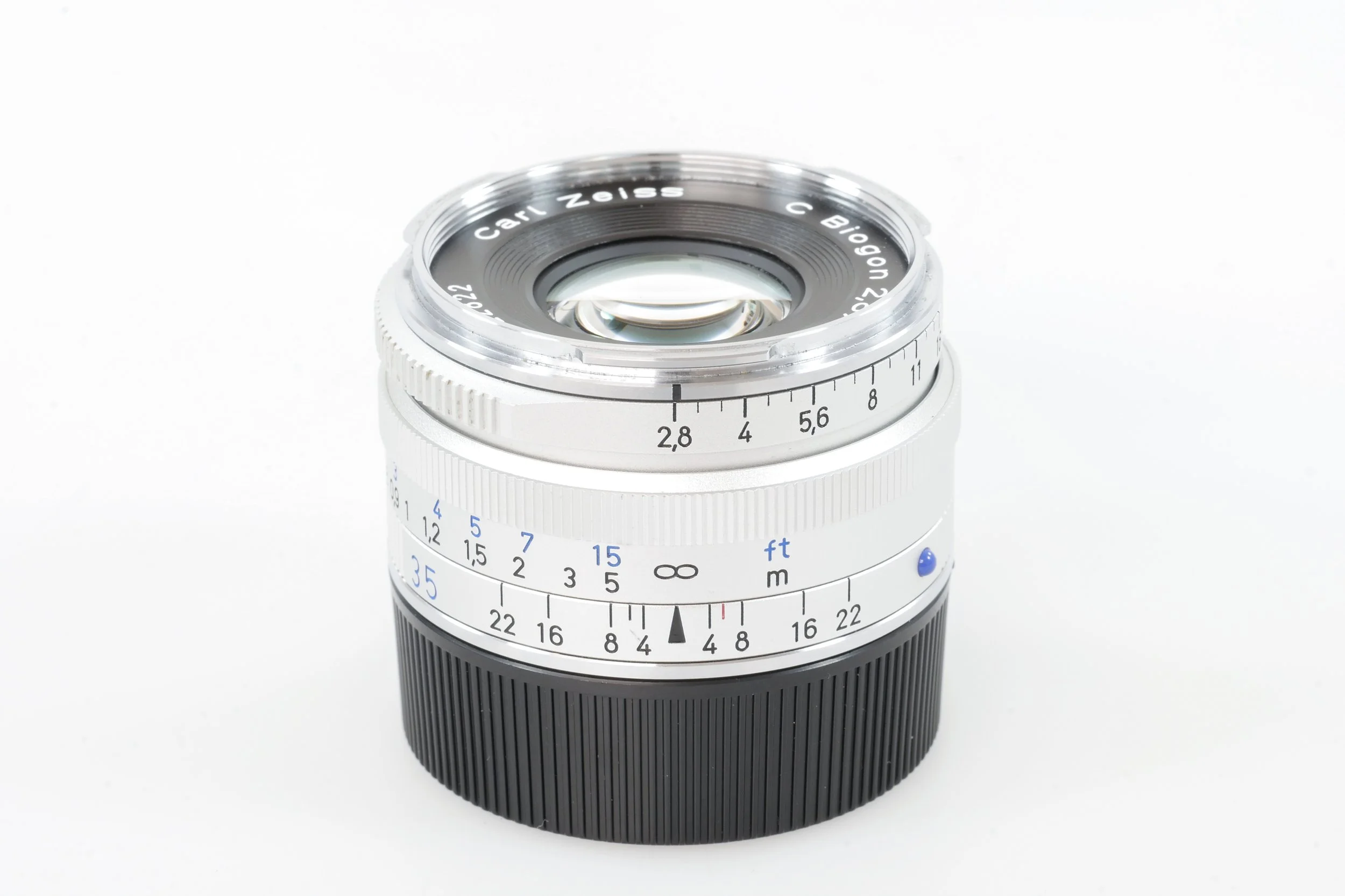 2点セットcontax planar 35mm f2 biogon 2.8/28 Near MINT] Contax Carl Zeiss Biogon 28mm f2.8 Lens For G1 G2